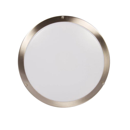 Luminance Flush Mount Bright Satin Nickel Ceiling Spotlight- F9913-80-1-3K