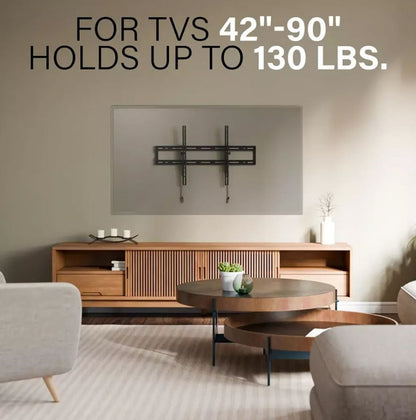 SANUS Decora Tilting TV Wall Mount for 42"-90" TVs DLT2-B1