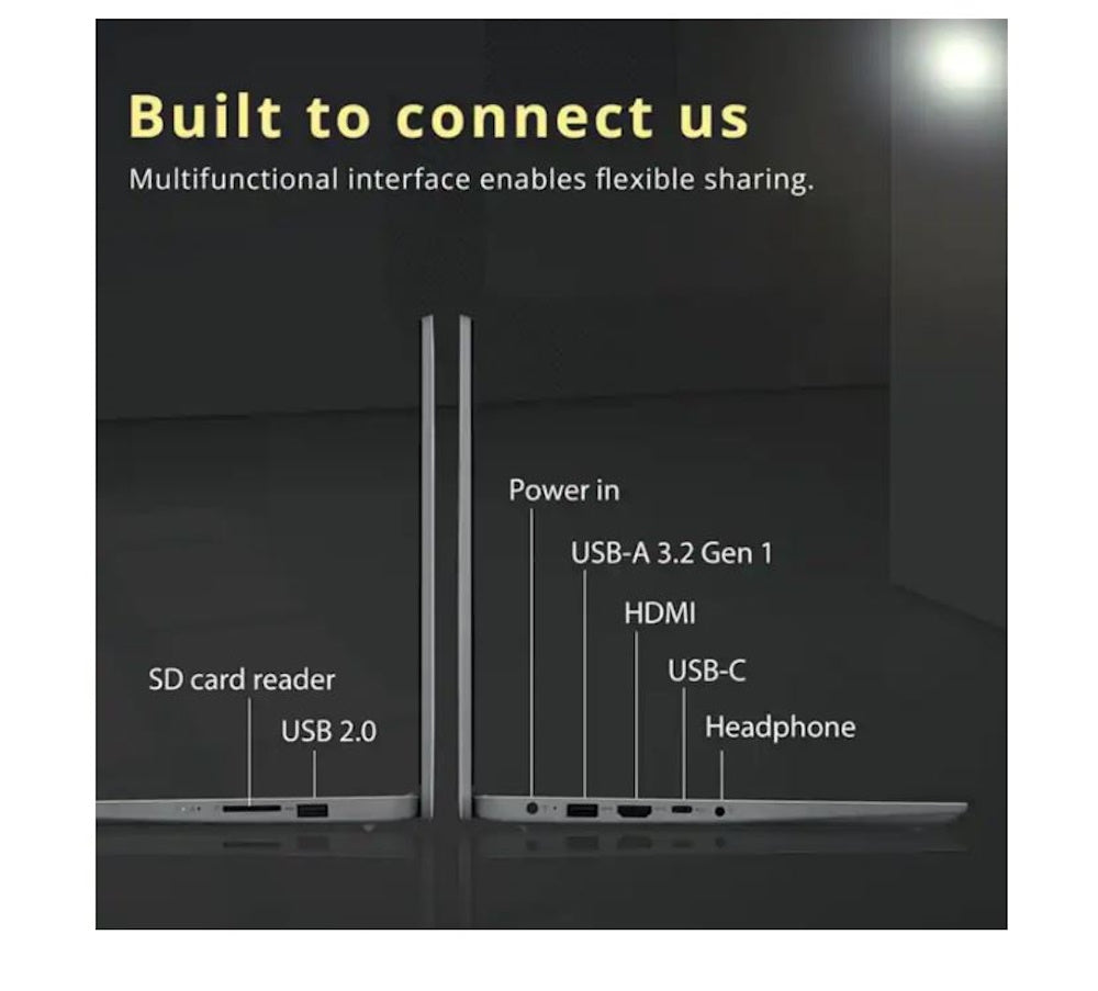 Lenovo 14" IdeaPad 1i HD Intel Celeron N4500 4GB/128GB PCIe SSD Win 11 Home S Mode Laptop 82LV0075US