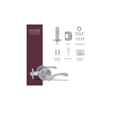 Primrose Satin Nickel Passage Hall/Closet Door Handle LS9X23SYYC
