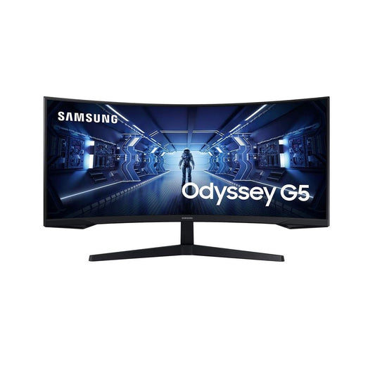 Samsung 34” Odyssey G5 1000R Curved 1ms 165Hz QHD FreeSync Prem Gaming Monitor - Black LC34G55TWWNXZA
