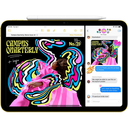 Apple 11-inch iPad A16 chip with Wi-Fi 128GB Silver MD3Y4LLA