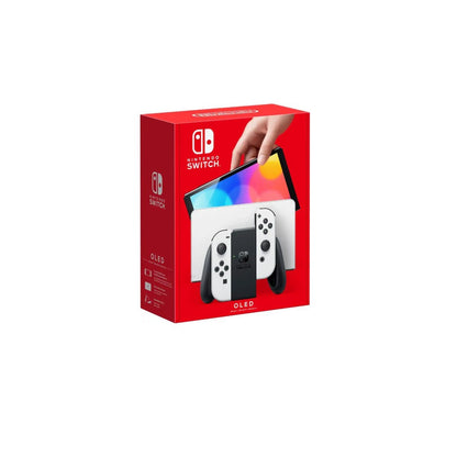 Nintendo Switch 7" OLED Console White Joy-Con 64GB Model HEGSKAAAA