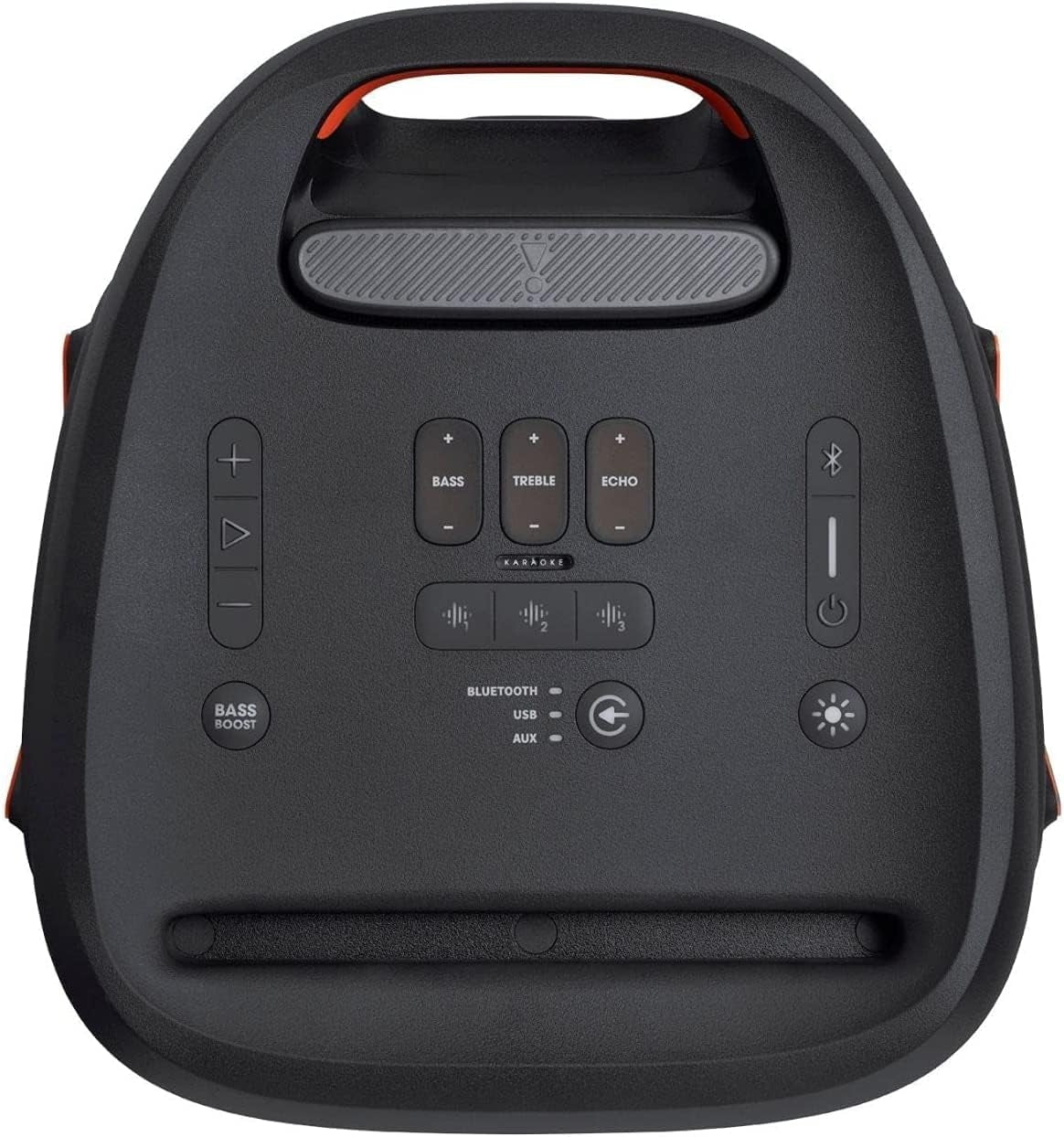 JBL PartyBox 310 Portable Party Speaker 240 Watts Black, 18 hrs battery life, Multicolor light, IPX4 Splashproof - JBLPARTYBOX310