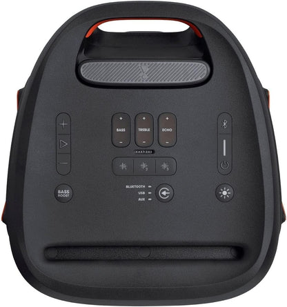 JBL PartyBox 310 Portable Party Speaker 240 Watts Black, 18 hrs battery life, Multicolor light, IPX4 Splashproof - JBLPARTYBOX310