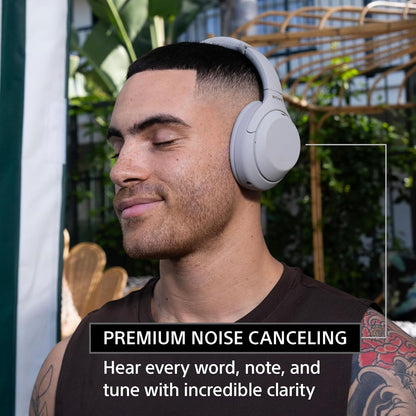 Sony WH-1000XM4 Wireless Premium Noise Canceling Overhead Headphones with Mic Black