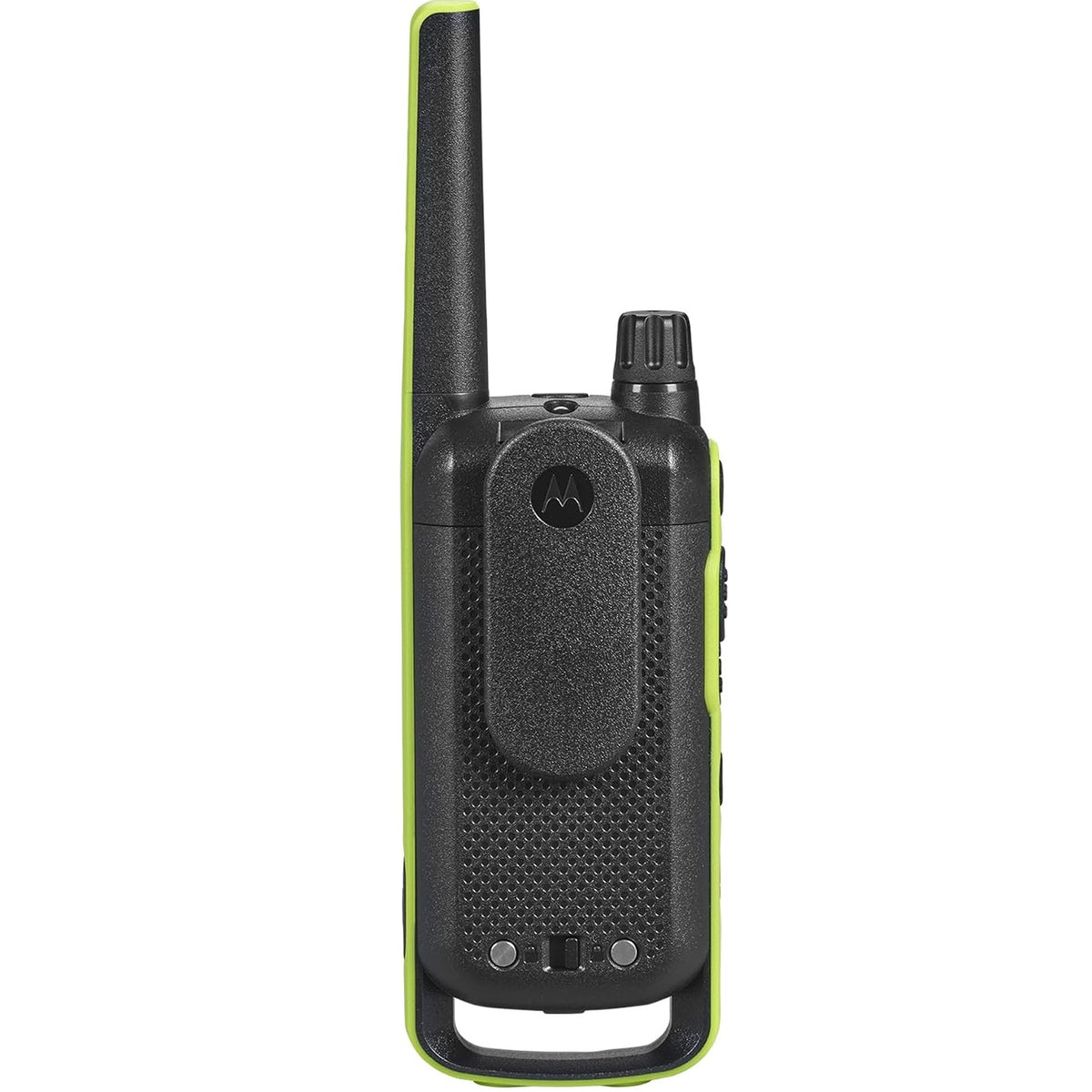 Motorola Solutions T803 Waterproof IP54 Two Way Radio Walkie Talkie 35 mi. Bluetooth w/Charging Dock 2-Pack Lime Green