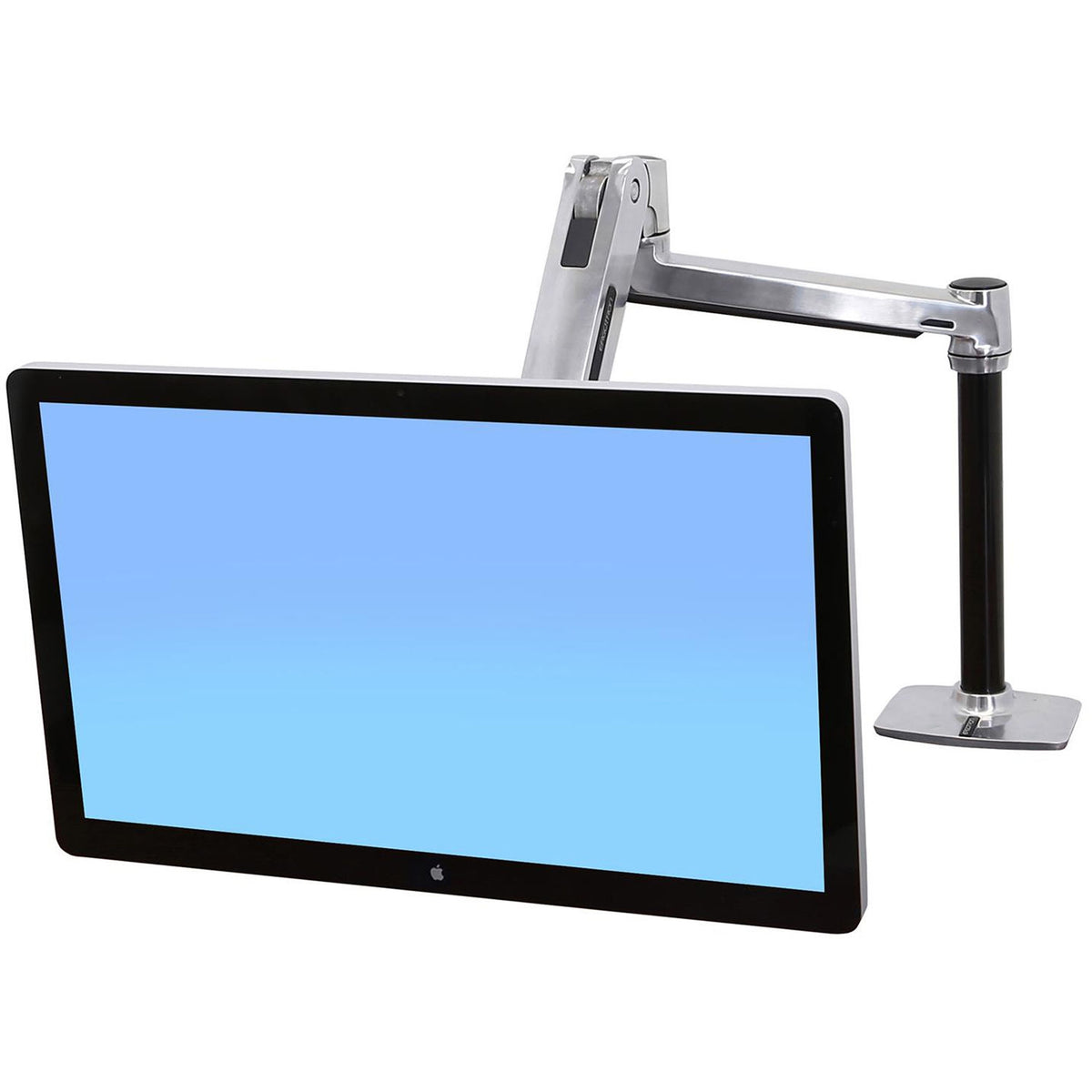 Ergotron LX HD Sit-Stand Desk Arm for Displays up to 49" Polished Aluminum 45-384-026