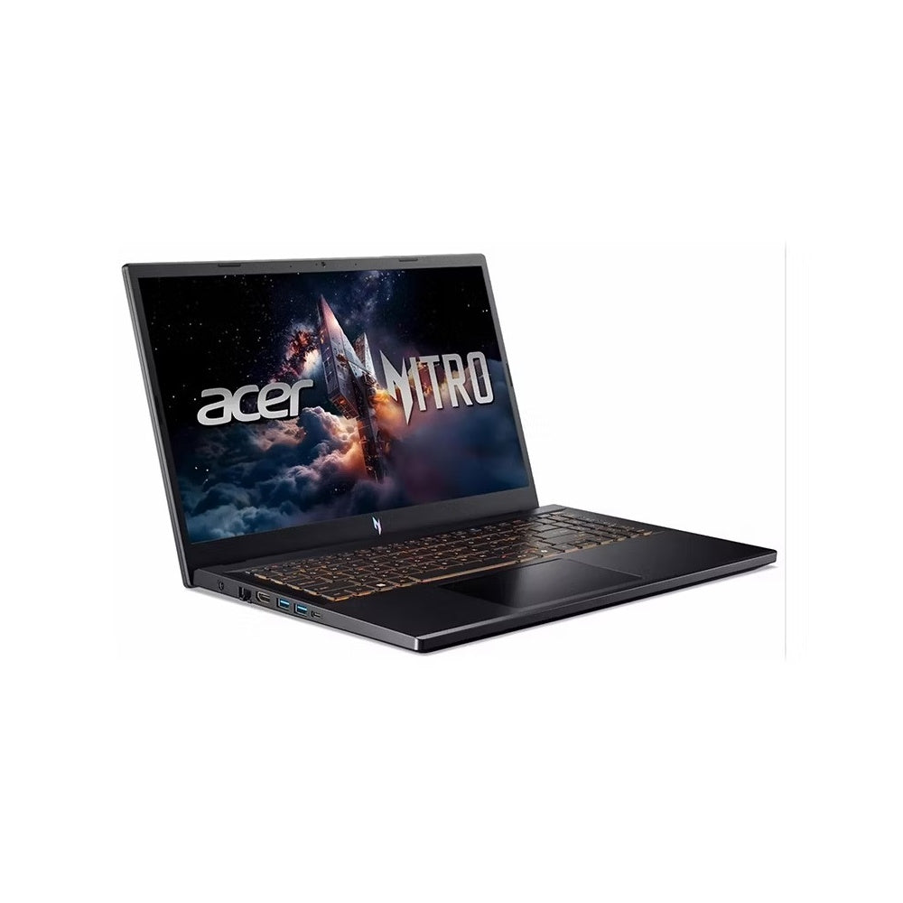 Acer Nitro V 15.6" Gaming Laptop – Intel Core i5, RTX 5050 16GB/512GB SSD, 165Hz FHD Display, Win 11 – Black NH.U1PAA.004