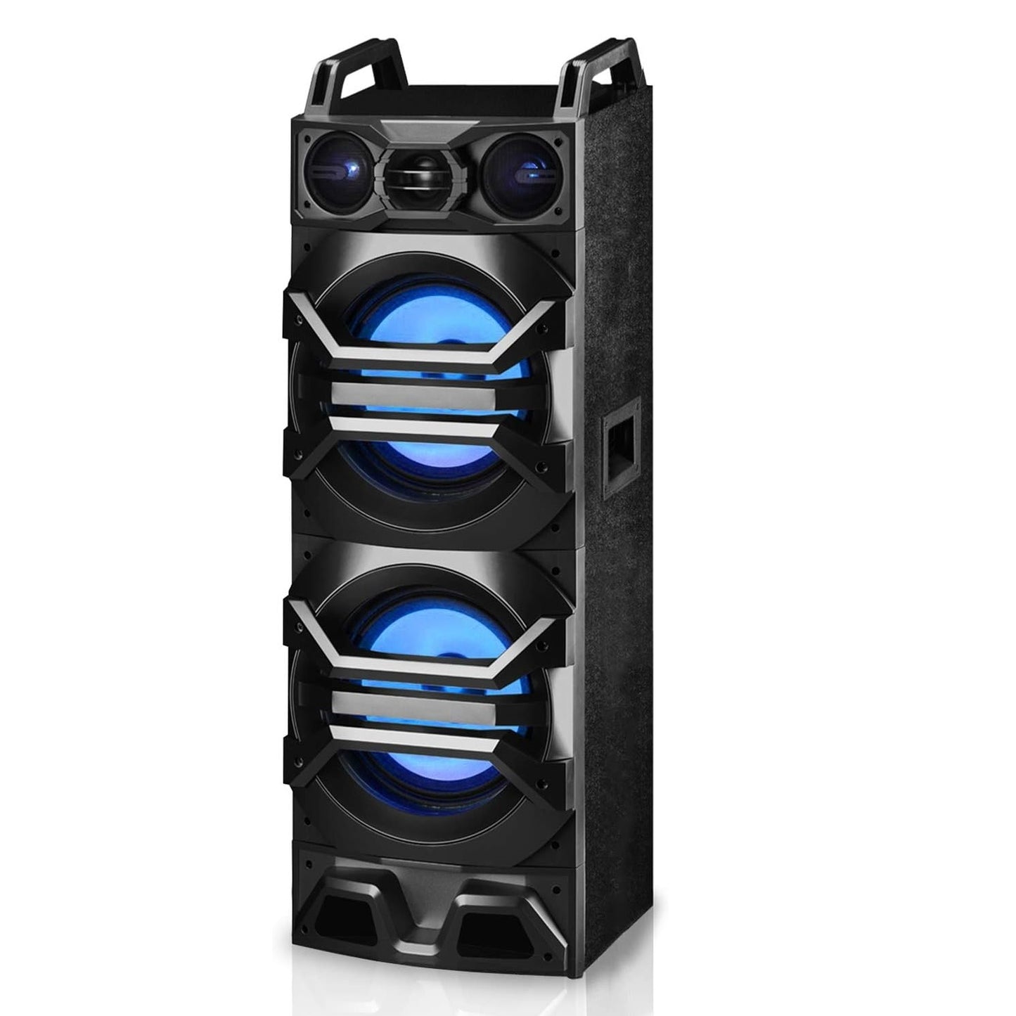 Technical Pro Dual 10" Passive DJ/Party Speaker w/LED Lights + Titanium Tweeter BS10PASSIVE