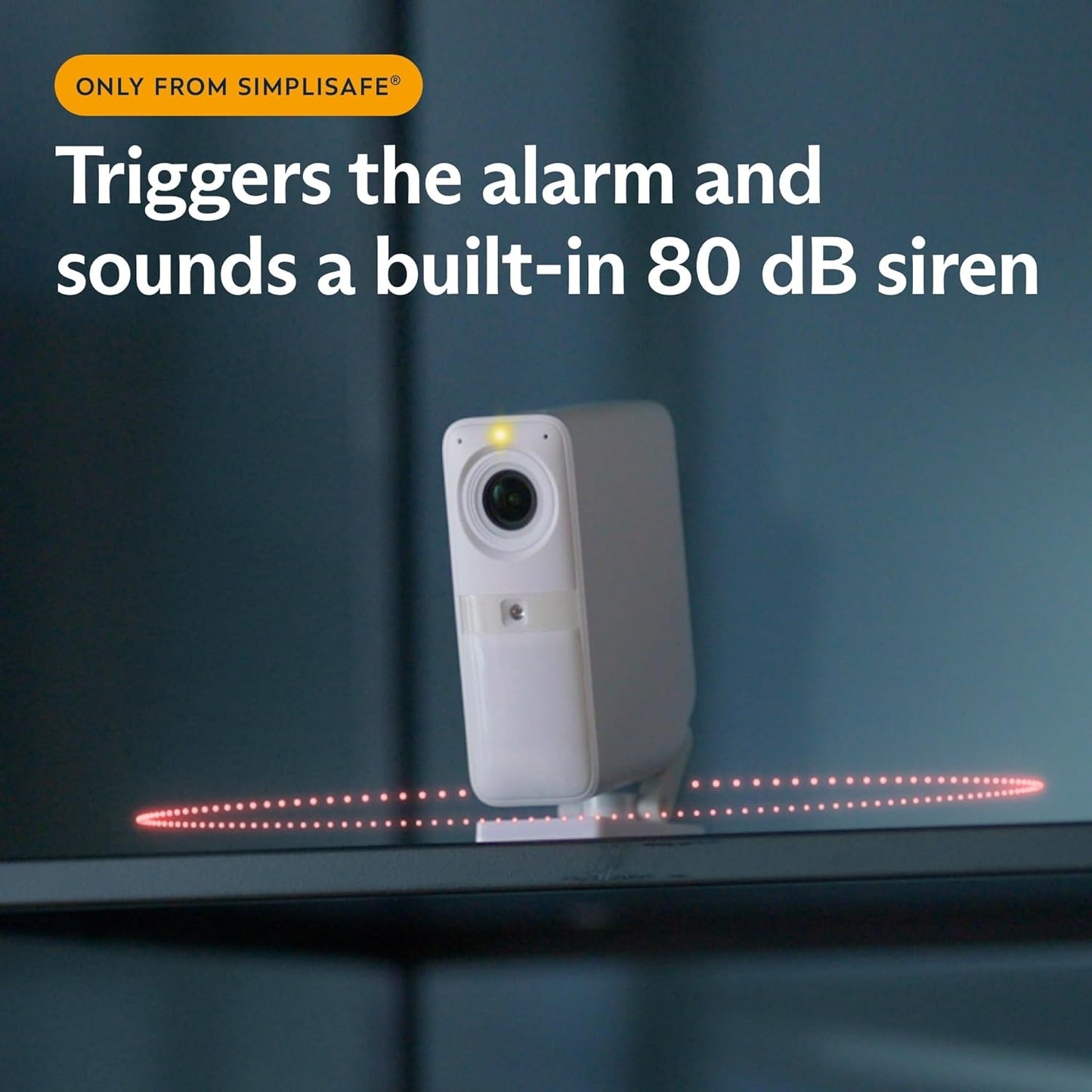 SimpliSafe Smart Alarm Wireless Indoor Security Camera CM006