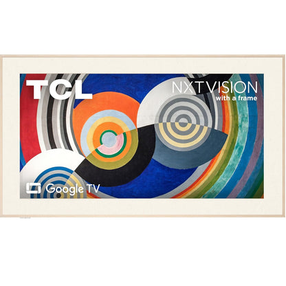 TCL - 75" Class A300W NXTVISION Series 4K QLED Art TV with Magnetic Frame 75A300W