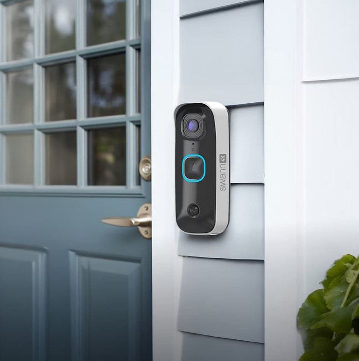 Swann Buddy 4K Wireless Doorbell with Swann Shield Voice Assistant SWIFI-4KBUDDY