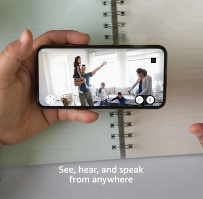 Blink Wired Floodlight Camera with Pan-Tilt Indoor Camera and Video Doorbell
