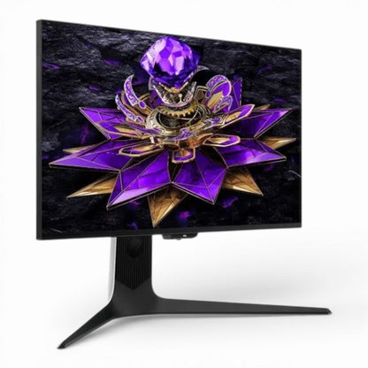 TCL 27" R94 Series 4K UHD HDR QD-Mini LED, 165Hz, 1ms GTG, Built-In Stereo Speakers, Adjustable Stand, Gaming Monitor Black and White 27R94