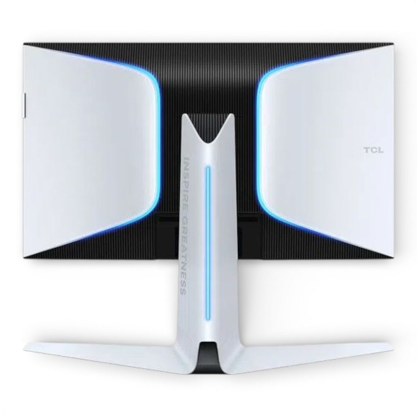 TCL 27" R94 Series 4K UHD HDR QD-Mini LED, 165Hz, 1ms GTG, Built-In Stereo Speakers, Adjustable Stand, Gaming Monitor Black and White 27R94