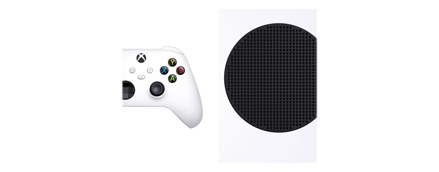 Microsoft XBox Series S Gaming Console 512GB SSD White (Disc-Free Gaming) RRS-00001 Xbox Wireless Controller
