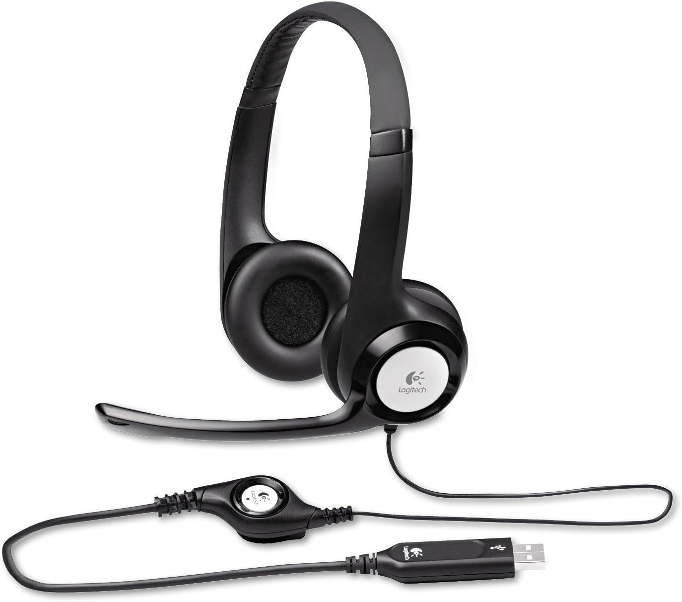 Logitech LOG981000014 Inc H390 USB Headset with Noise-Canceling Headphones