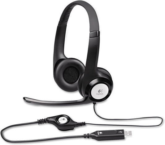 Logitech LOG981000014 Inc H390 USB Headset with Noise-Canceling Headphones