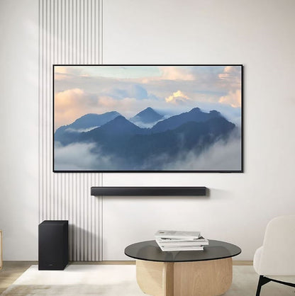 Samsung HW-B620F 3.1 Channel Soundbar with Subwoofer, Dolby Audio/DTS Virtual:X, Voice Enhance & Game Mode, Black