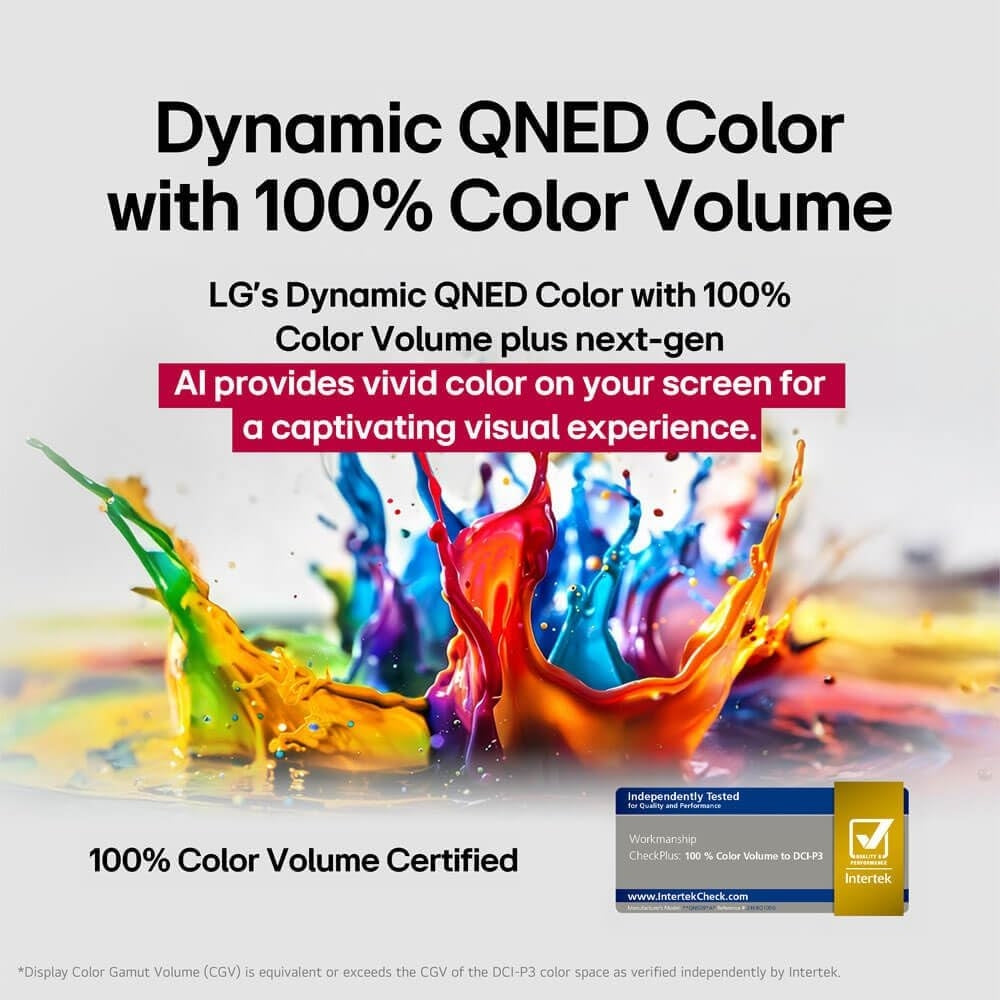 LG 65" Class 85A Series QNED evo AI MiniLED 4K UHD Smart webOS TV (2025) 65QNED85AAA