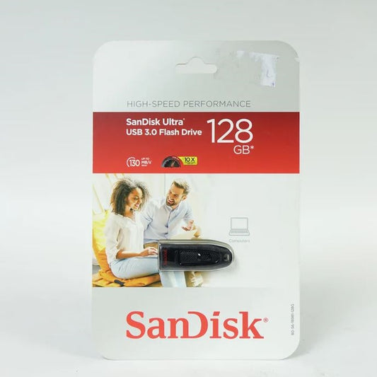 SanDisk 128GB Ultra High Speed USB 3.0 Flash Drive - SDCZ48-128G-A16BJ