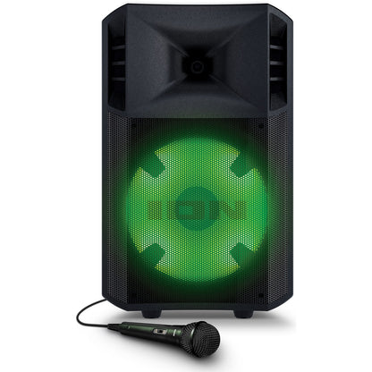 ION Audio Power Glow 300 Portable Bluetooth Loudspeaker with Wired Microphone IPA118A