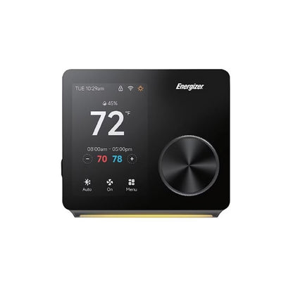 Energizer Connect Smart 5GHz Smart 3.5" Touchscreen Thermostat ETC6-1001-BLK