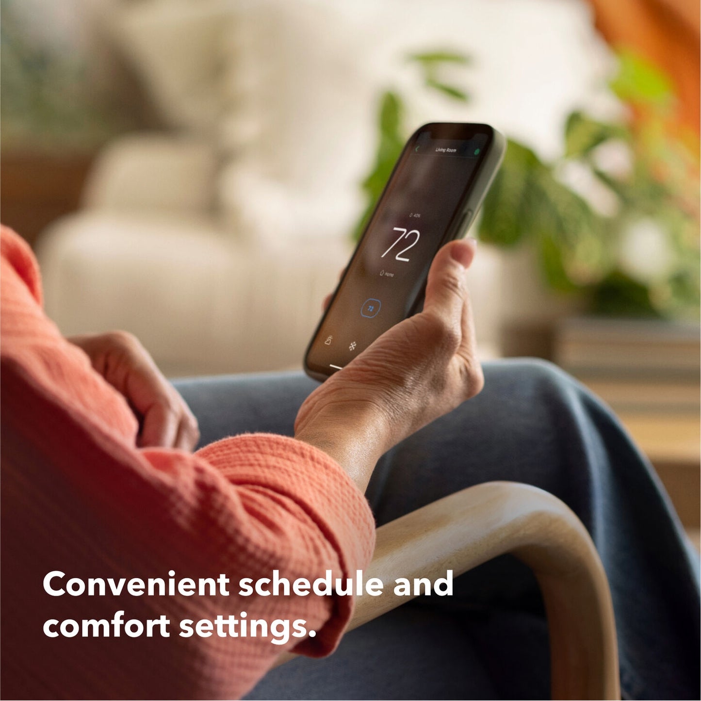 ecobee - Smart Thermostat Essential - Programmable Wi-Fi Thermostat - Works with Siri, Alexa, and Google