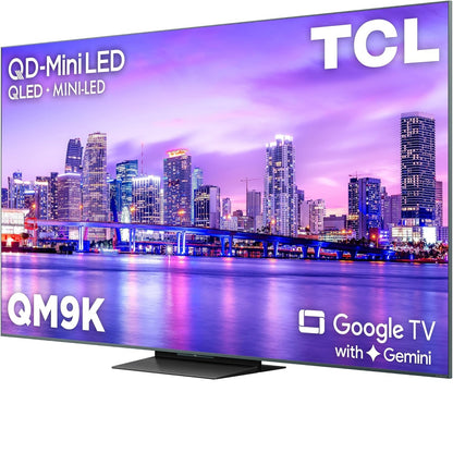TCL 65" QM9K Series 4K UHD HDR QD-Mini LED Smart TV with Google TV (2025) 65QM9K