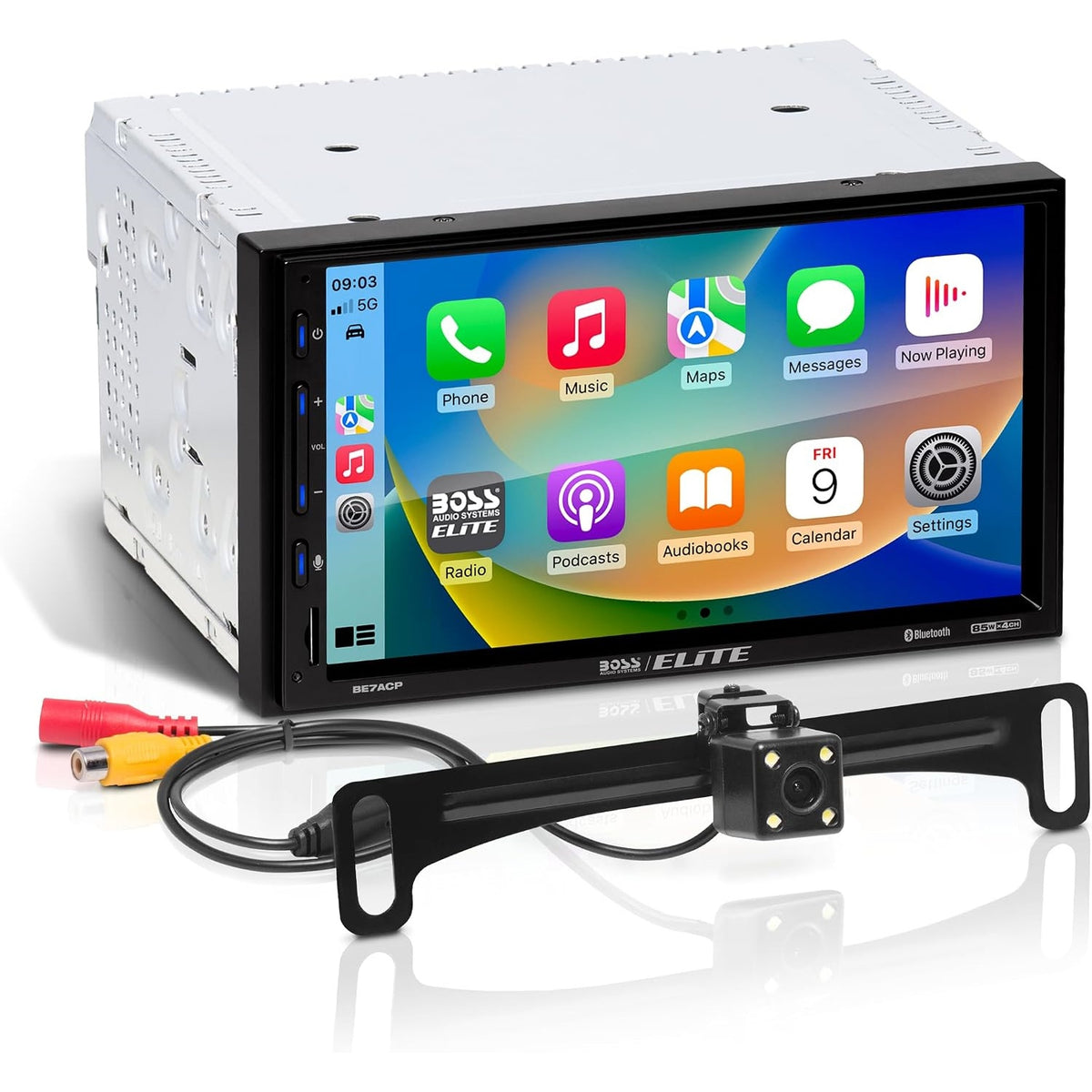 BOSS Audio Systems BE7ACP-C 7 Inch CarPlay Android Bluetooth Car Stereo