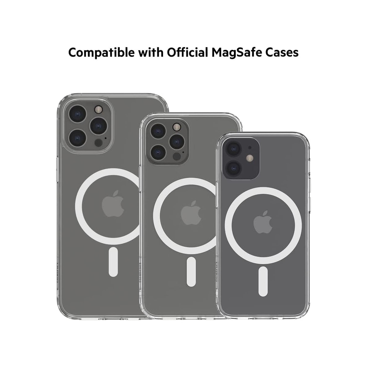 Belkin MagSafe Compatible Car Phone Magnetic Mount, Air Vent Phone Holder for iPhone 14,13,12,11 Series WIC003BTGR