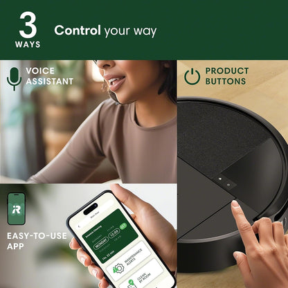 iRobot Roomba 205 DustCompactor Cordless Vacuum U112020 5.8" Cleaning Path Black