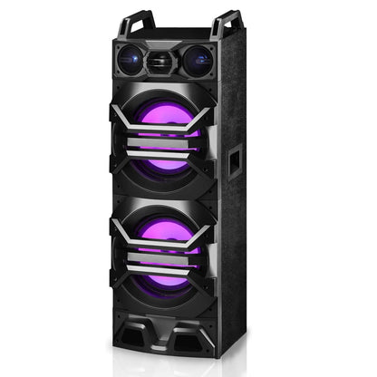Technical Pro Dual 10" Passive DJ/Party Speaker w/LED Lights + Titanium Tweeter BS10PASSIVE