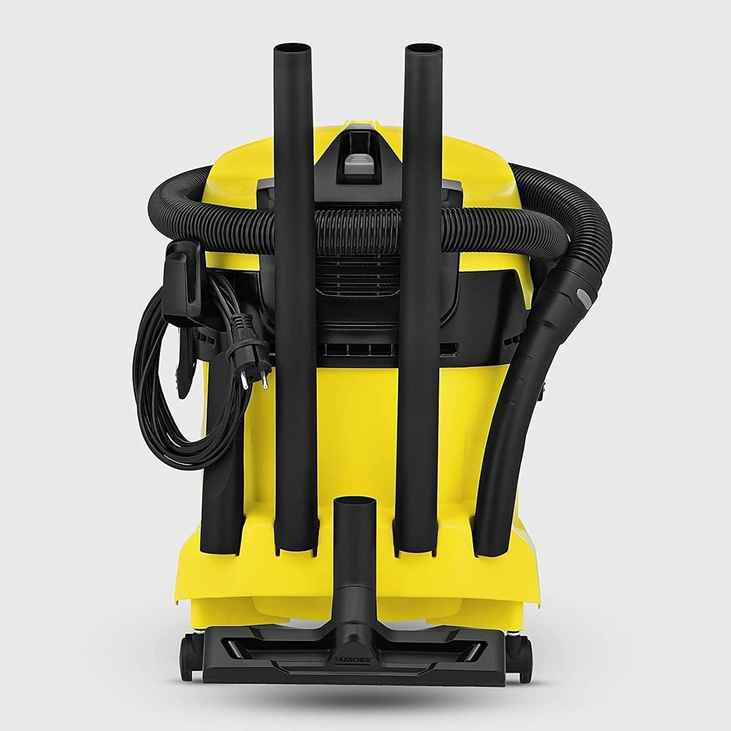 Karcher - WD 4 Wet-Dry Shop Vacuum Cleaner - with Attachments - Blower Feautre, Compact Space-Saving Design - 5.3 Gallon - 1100W