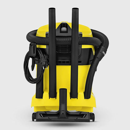 Karcher - WD 4 Wet-Dry Shop Vacuum Cleaner - with Attachments - Blower Feautre, Compact Space-Saving Design - 5.3 Gallon - 1100W