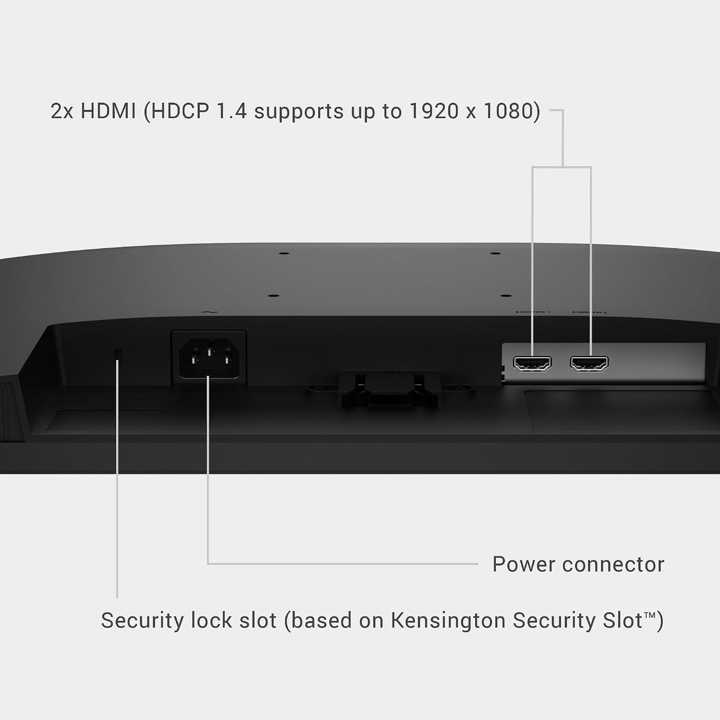 Dell SE2426H 23.8" FHD IPS Monitor – 144Hz, 1ms MPRT, AMD FreeSync, Dual HDMI