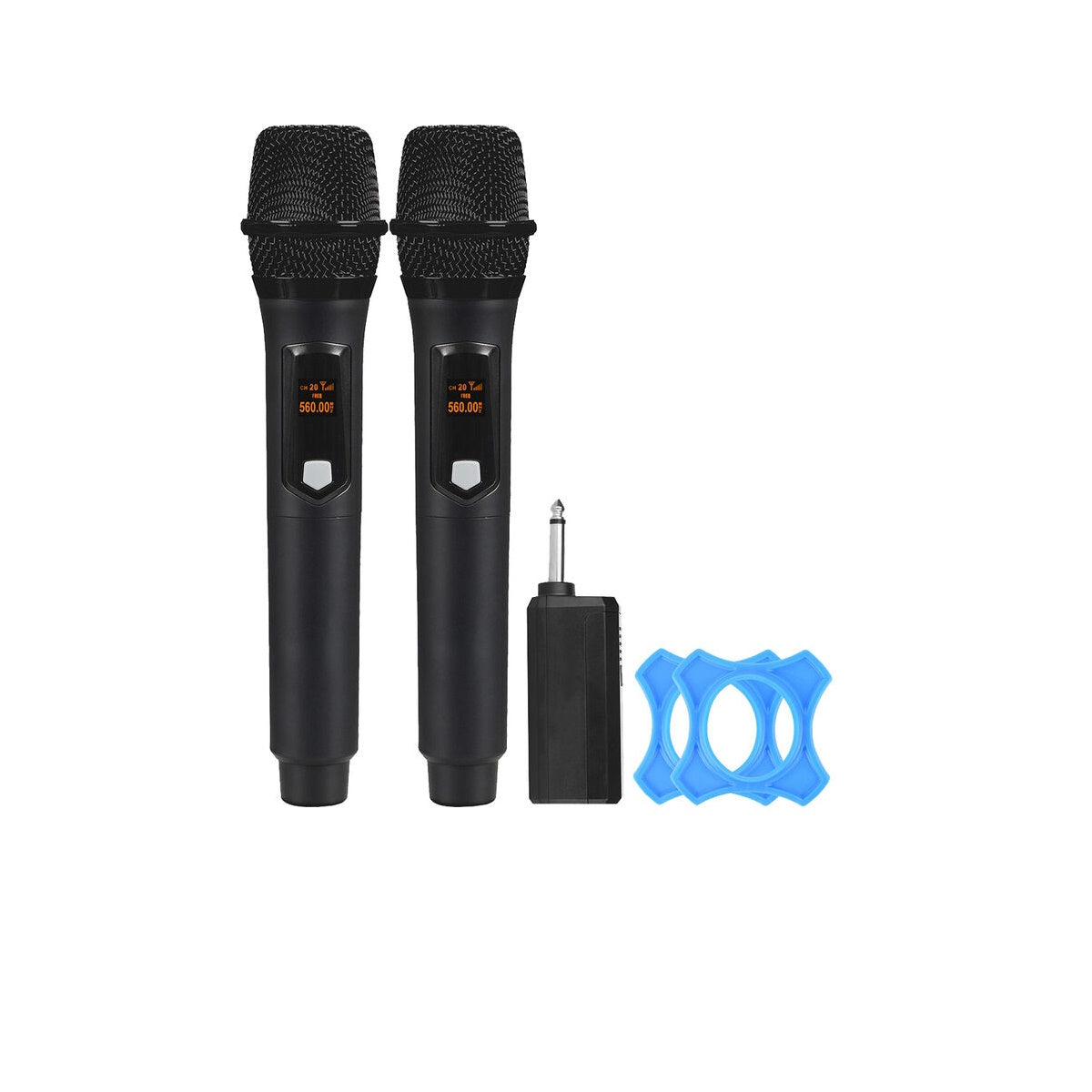 Technical Pro WMU72 2-Person Wireless Handheld Microphone System with USB-Powered Plug-In Receiver (2.4 GHz)