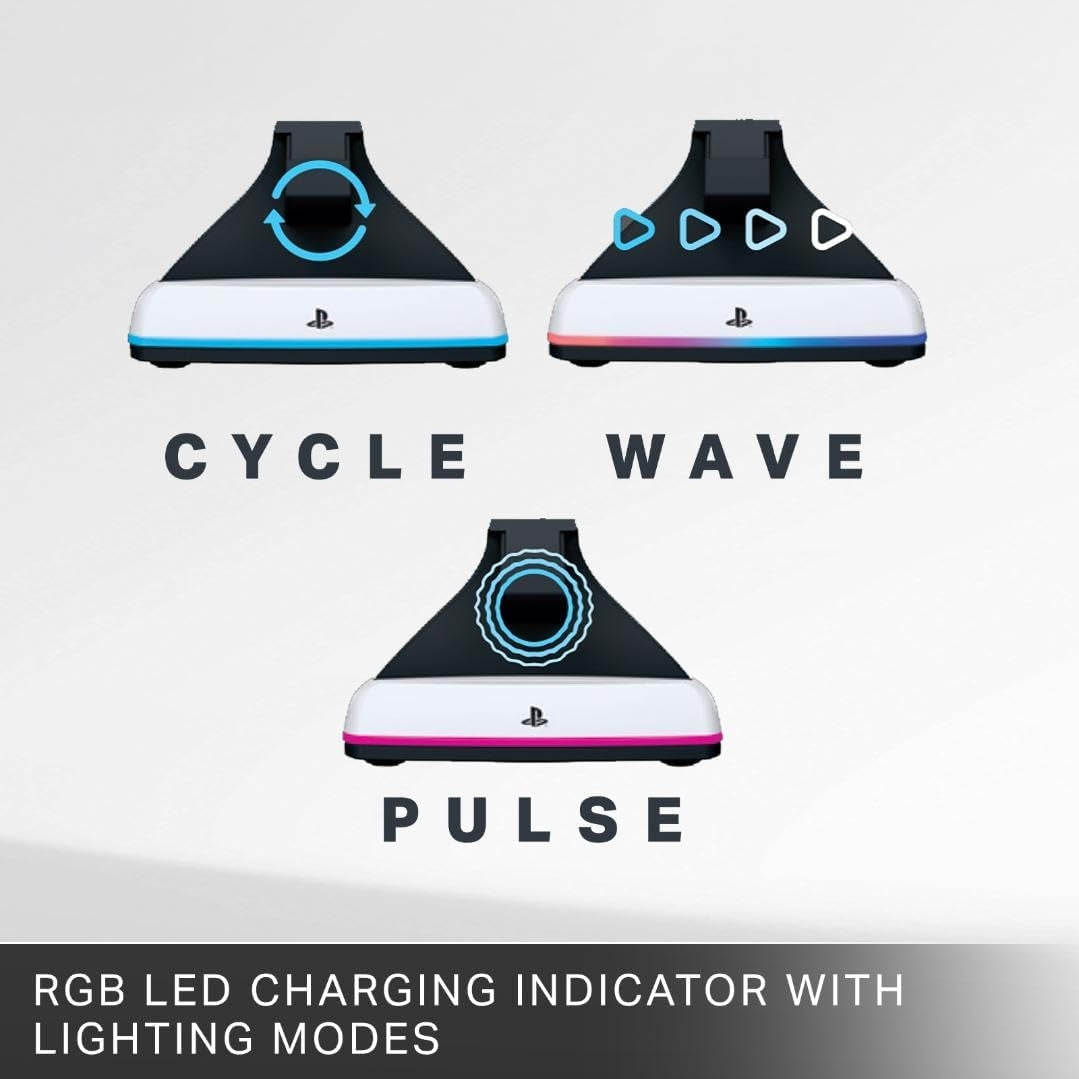 PowerA Charging Station for PlayStation Portal Remote Player with Lumectra