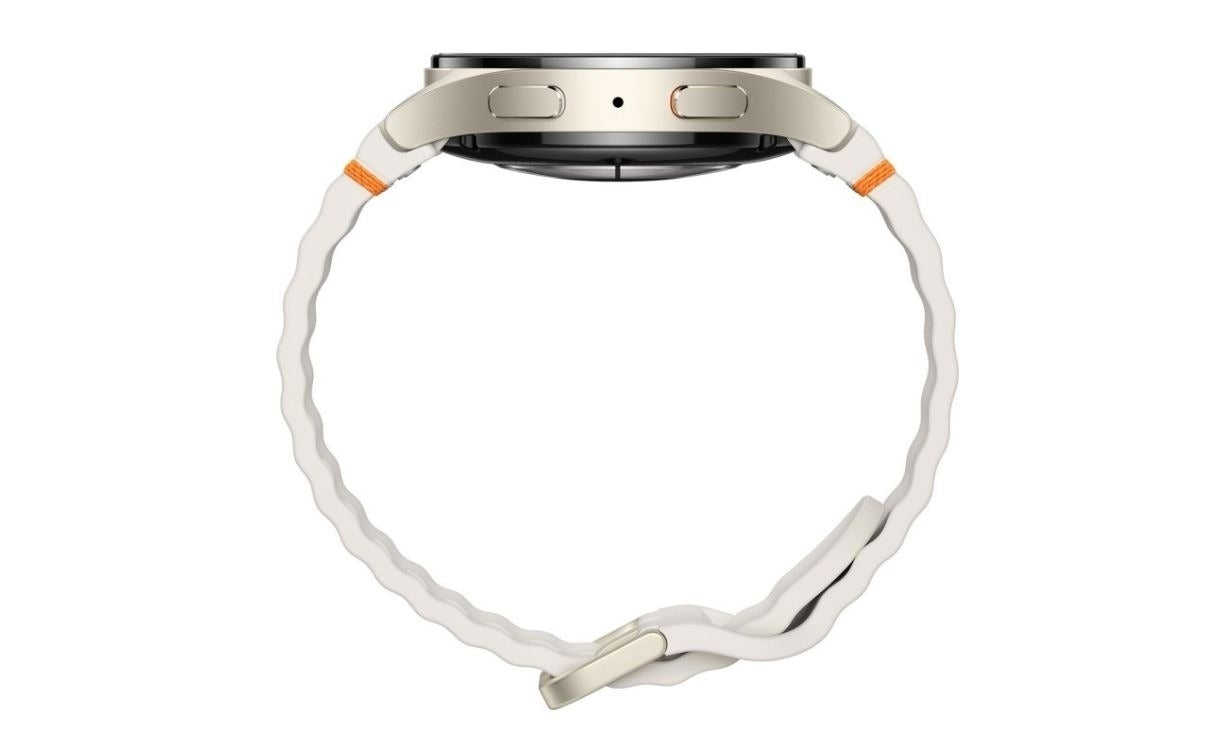 Samsung Galaxy Watch 7 40mm Aluminum Smartwatch Gold Cream 2024 SM-L300NZEAXAA