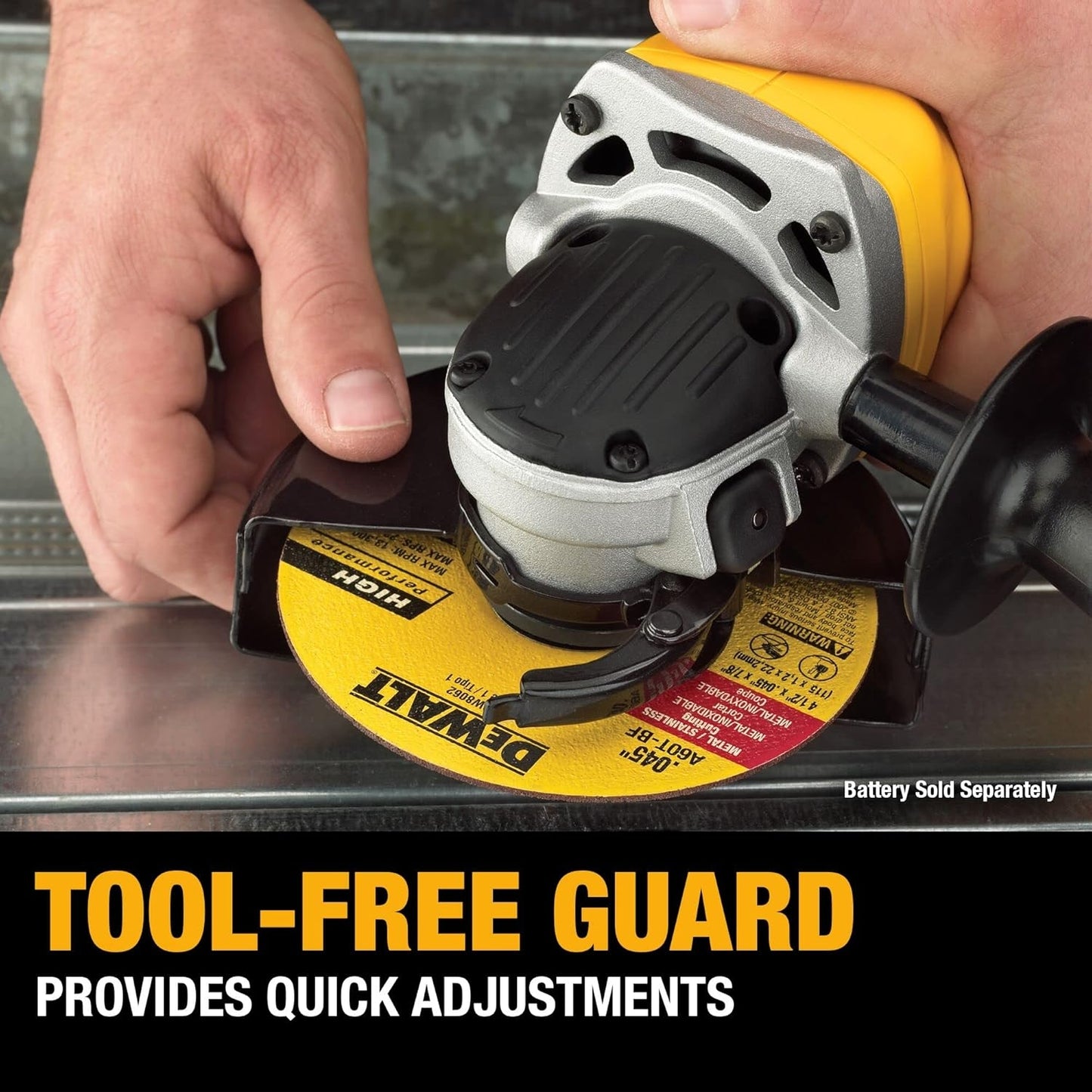 DEWALT 20V MAX Lithium Ion 4.5/5in Cut-Off Tool Bare Tool DCG412B