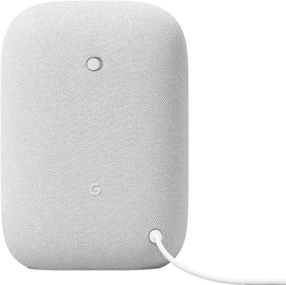 Google Nest Audio Smart Speaker Chalk Color GA01420-US - 2-pack