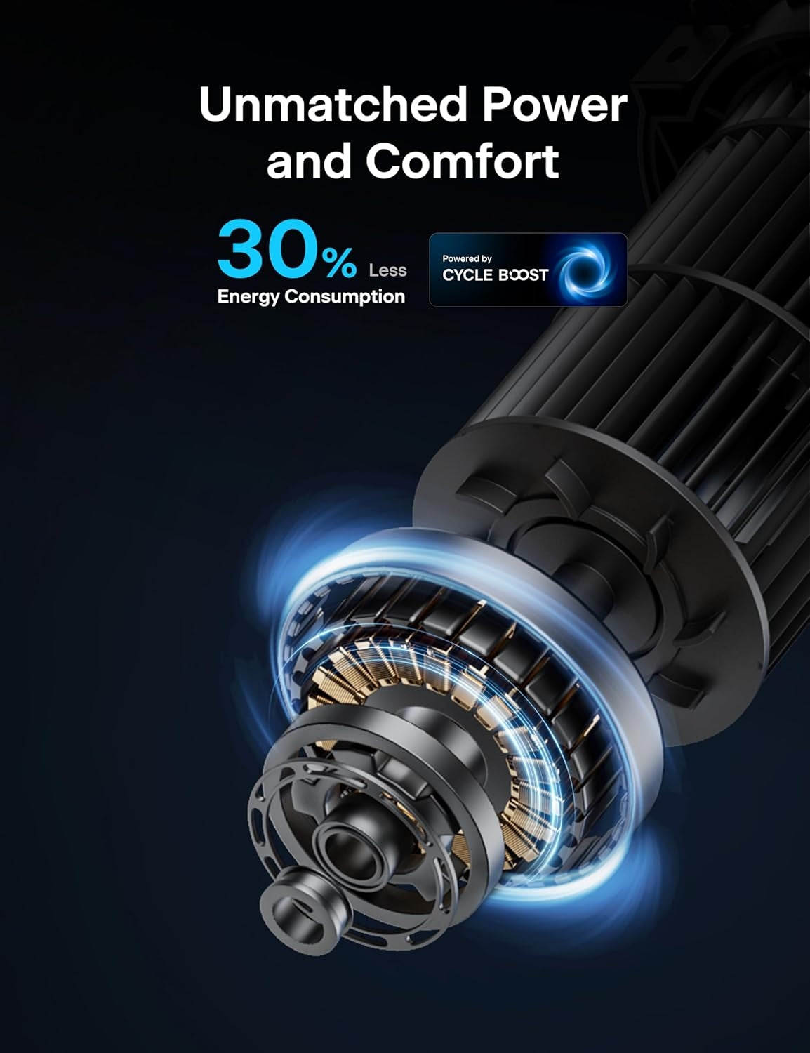 PELONIS 40 inch Bladeless Tower Fan with Remote Control, 26ft/s, 90° Oscillation, 3 Speed Settings Grey PSFZ40R3ALG