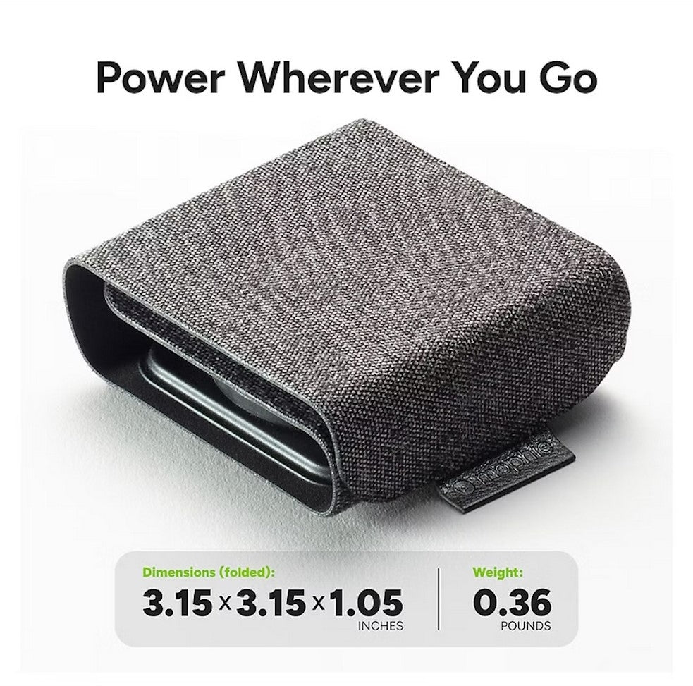 Mophie 3-in-1 Travel Charger with MagSafe 15W, Charge Up to 3 Devices Simultaneously, Designed for travel - WRLS-TRIFOLD-MS-WATCH-A