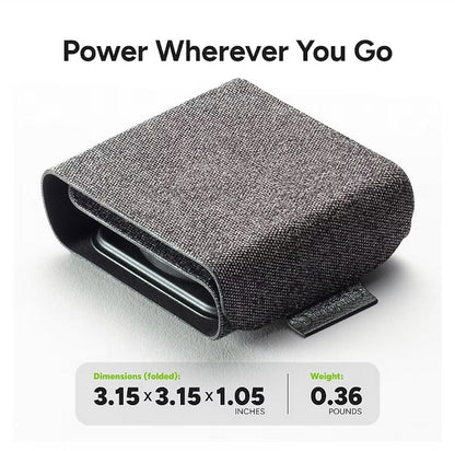 Mophie 3-in-1 Travel Charger with MagSafe 15W, Charge Up to 3 Devices Simultaneously, Designed for travel - WRLS-TRIFOLD-MS-WATCH-A
