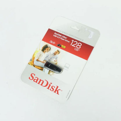 SanDisk 128GB Ultra High Speed USB 3.0 Flash Drive - SDCZ48-128G-A16BJ