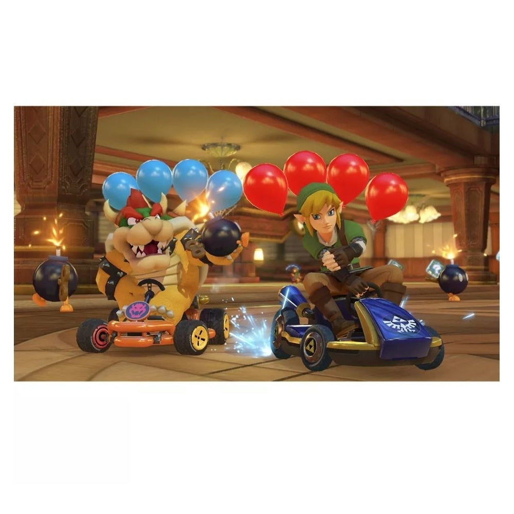 Mario Kart 8 Deluxe Game for Nintendo Switch OLED or Switch Lite model
