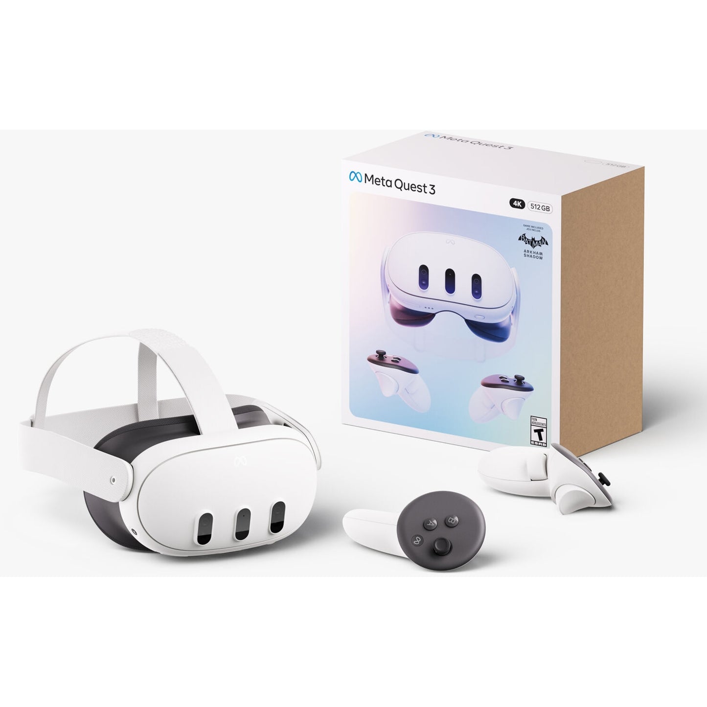 Meta Quest 3 Advanced All-in-One VR Headset with Batman: Arkham Shadow 512GB SK-1000189-01