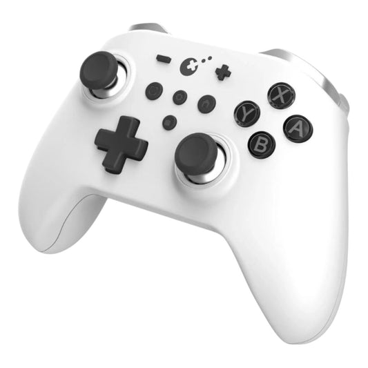 Zen Pro ZP09WHT Wireless Gaming Controller for Nintendo Switch, Bulit in dual vibration, AI Key, Quick interchange  - White