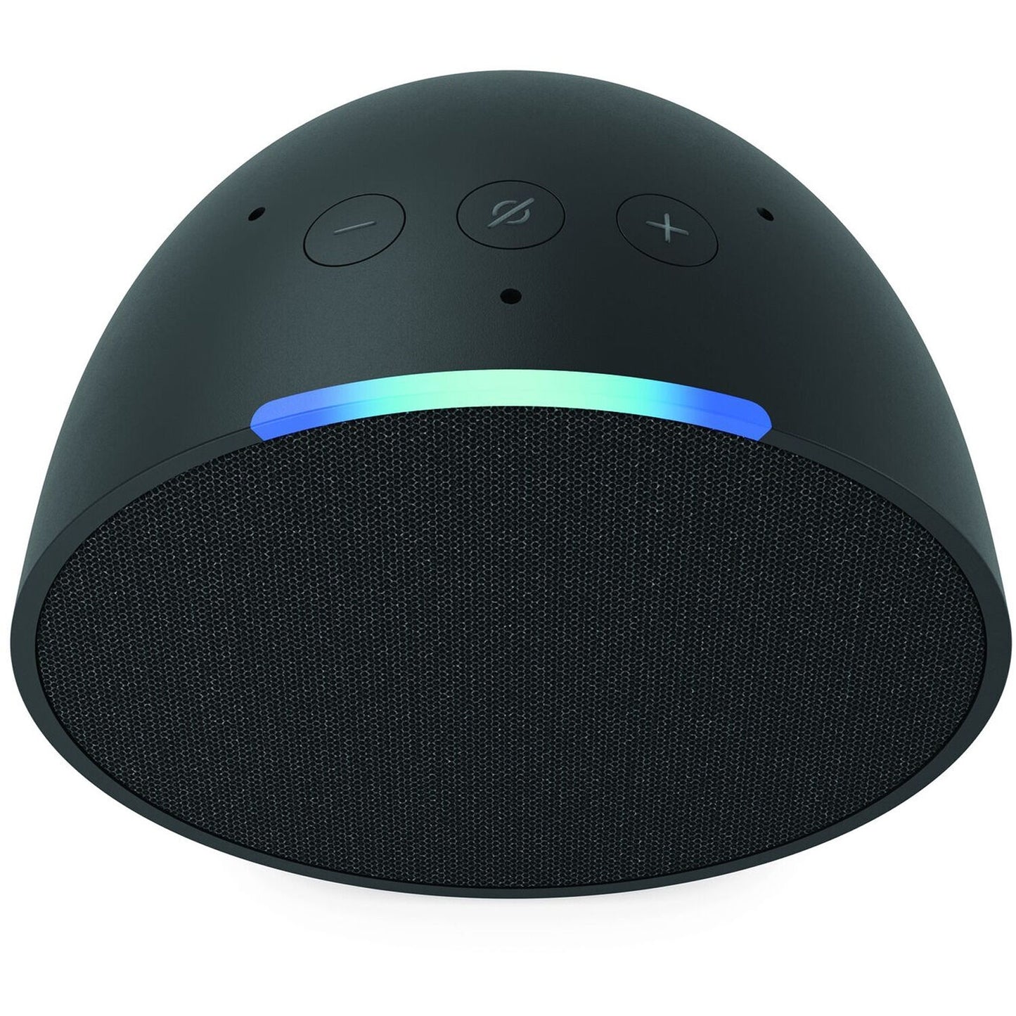 Amazon - Echo Pop (1st Generation) Smart Speaker with Alexa - Charcoal C2H4R9